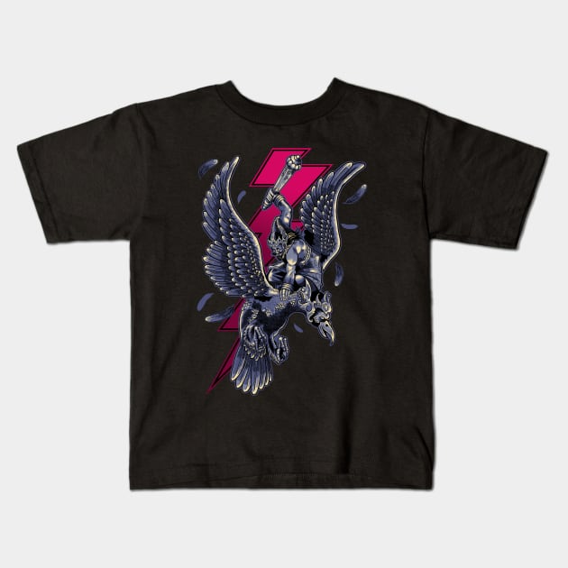 Sempati Has Fallen Kids T-Shirt by superzizie